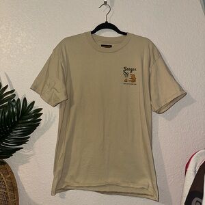 Seger Here for a good time Tan Graphic T-Shirt
